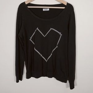 LAUREN MOSHI | REVOLVE NAIL HEART LONG SLEEVE TOP